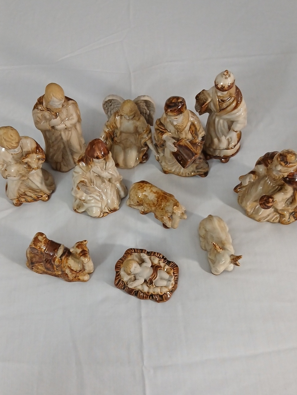Vintage Nativity Set